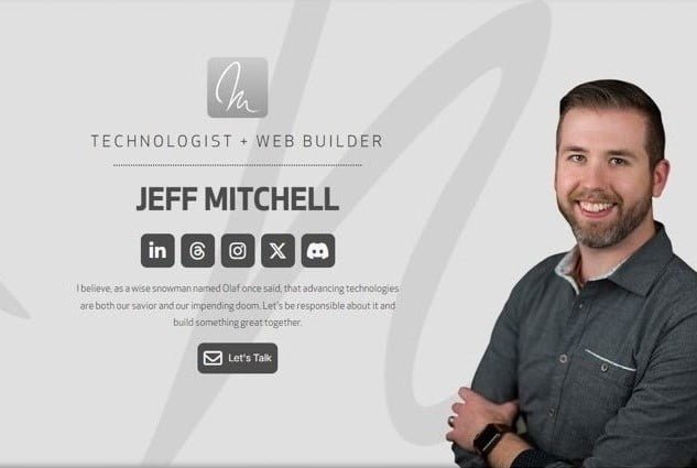 Jeff Mitch Dot Com Website 01 C